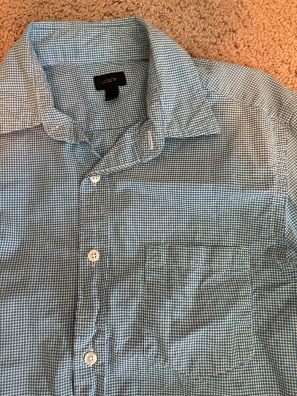 J.Crew size small Light Blue Men's Button-Up Shirt